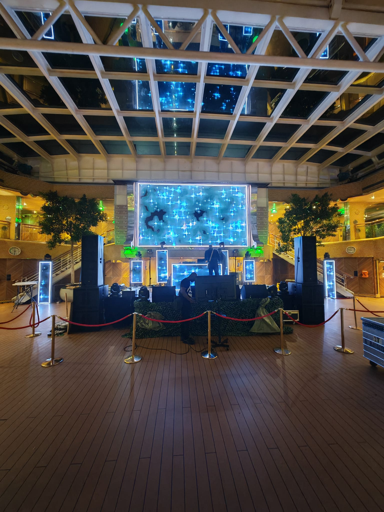 Installation complète son et lumière pour événement